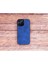 Mulvxurg URG02 Apple Iphone 13 Pro Uyumlu Deri Cüzdanlı Kılıf Lacivert (Mulvix) 4