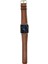Mulvxurg URG02 Apple Watch Uyumlu Deri Kordon 42-44-45MM RST2EF Taba (Mulvix) 3