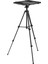 Siyah Tripod Ayaklı Projeksiyon ve Notebook Sehpası, Dayanıklı ve Şık Tasarım 2