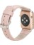 Mulvxurg URG02 Apple Watch Uyumlu Deri Kordon 42-44-45MM Nu2 Pembe (Mulvix) 2