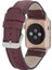 Mulvxurg URG02 Apple Watch Uyumlu Deri Kordon 42-44-45MM Fl6 Bordo (Mulvix) 2