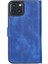 Mulvxurg URG02 Apple Iphone 13 Uyumlu Deri Cüzdanlı Kılıf Okyanus Mavi (Mulvix) 3