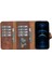 Mulvxurg URG02 Apple Iphone 13 Pro Uyumlu Deri Cüzdanlı Kılıf Santa G2 Kahve (Mulvix) 2