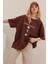 Büyük Beden Kadın Nature & Nurture Baskılı Oversize Pamuklu T-Shirt 2