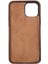 Mulvxurg URG02 Apple Iphone 12 Pro Max Uyumlu Deri Arka Kapak Rock G2 Kahve (Mulvix) 3