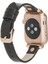 Mulvxurg URG02 Apple Watch Uyumlu Deri Kordon 38-40-41MM Rt Rst1 Siyah (Mulvix) 2