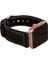Mulvxurg URG02 Apple Watch Uyumlu Deri Kordon 42-44-45MM Nm4-As1 Siyah (Mulvix) 1