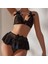 Artonlıne Fantezi Siyah Dantelli Mini Etekli Babydoll TG279242 3