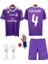 R.e.a.l M.a.d.r.i.d 2017 Cardiff Şampiyonlar Ligi Sergio Ramos Çocuk Forması 4'lü Set (Armalı) 2
