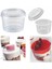 Beyaz Silindir Tatlı Kabı, Kapaklı, 250 Ml, 30'lu Set 1