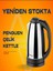 Gri 1,8 L Çelik Kettle, Dayanıklı ve Şık Tasarım 2