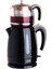 Renkli Plastik Cam Çay Makinesi 1600W 1.7l Siyah 1
