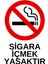 Sigara Içmek Yasaktır Uyarı Levhası (25X25 - Dekota Foam - Dijital Baskı) 1