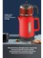 Kırmızı 2200W Cam Demlikli Çay ve Su Isıtıcı, Sağlıklı ve Şık Tasarım 3