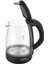 Siyah Cam Kettle 1,7 Lt, Gizli Rezistans, Şık ve Kullanışlı Tasarım 2