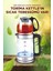 Cam Çay Makinesi Kettle 1500W Ledli 1.8l Su Isıtıcı Beyaz 4