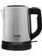 Gri Çelik Çay Makinesi 1,8l 1800W, Şık ve Pratik Çay Hazırlama Cihazı 4