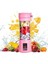 Pembe Taşınabilir El Blenderi 380 ml USB Şarjlı 1