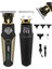 Siyah Profesyonel Çok Fonksiyonlu Erkek Bakım Seti Saç Sakal Vücut Tıraş Makinesi 4