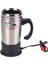 Beyaz 12V Araç Su Isıtıcı Kettle, Pratik ve Kullanışlı Seyahat Aleti 1