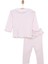 Yenidoğan Çizgili Unisex Sweatshirt-Patiksiz Alt 2li Takım Kız Bebek 2