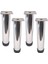 Metal Dolap Mobilya Baza Ayak Krom 20CM / 4 Adet 1