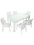 Elit 90X150 Elit Kollu Sandalye Camlı Masa Takımı 1