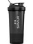 Siyah 550 ml Sporcu Shaker ve Toz Saklama Kabı, Dayanıklı ve Kullanışlı Set 1