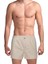 Poplin Erkek Boxer Pastel Krem Çizgili 1