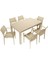 Wood 90x150 Cafe Koltuk Masa Takımı ÇÖLBEJİ 1