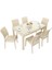 Elit Rattan 90x150 Elit Sandalye Camlı Masa Takımı ÇÖLBEJİ 1