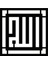Special| Kufi Hat Yazısı Allah Lafzı Model 2 Araç Oto Sticker-Çıkartması */*.-*30 x 30 cm 1