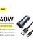 Golden Contactor Pro Lightning Kablolu Araç Şarj Seti Koyu Gri 3