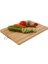 Home Askılı Bambu Kesme Tahtası, Çok Amaçlı Doğrama Tahtası, Et, Balık, Ekmek, Sebze Için Ahşap Kesim Panosu, Dayanıklı ve Şık Mutfak Ürünü (22X32 Cm) 2
