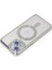 Iphone 15 Kılıf Joke Simli Magneticsafe Kılıf - Gümüş Nrmsa 2