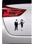 Modern Bay Wc Sticker Oto Motor Laptop Duvar Folyo Sticker 60 x 66 cm 2