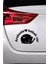 Arabada Bebek Var Sticker Oto Motor Laptop Duvar Folyo Sticker 60 x 36 cm 3