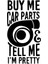 Buy Me Car Parts Sticker Oto Motor Laptop Duvar Folyo Sticker 30X54 cm 1