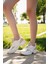 Kadın Sneaker Kalın Taban Bağcıklı Çok Parçalı Spor Ayakkabı Luser Bej 6
