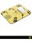 Sarı Siyah Renkli Obsesif Temalı Ergonomik Mouse Pad - 23 cm x 19 cm - Kaydırmaz Taban Ev ve Ofis Kullanımı Için Ideal Fare Altlığı Mousepad 3