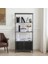 Adore Gaming Cage Metal Kitaplık - Siyah 80X177X36 cm 1