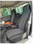 Hyundai H 100 Kamyonet Koltuk Kılıfı Sabit Başlıklı Ön Takım Siyah 2