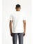 Bisiklet Yaka Slim Fit Dar Kesim Süprem Pamuklu Tişört 5