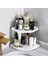 Şık Ahşap ve Çelik Organizer, Mutfak, Banyo, Salon ve Çalışma Masası Işıltısı 1