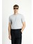 Bisiklet Yaka Slim Fit Dar Kesim Süprem Pamuklu Tişört 4