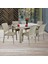 Elit Rattan 90x150 2 Elit Koltuk 4 Elit Sandalye Camlı Masa Takımı Çölbeji 3