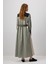 Color Block Shırt Dress 4