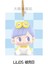 Yeni Pop Bean Clic Oturma Duruş Serisi Bebekler Sevimli Anime Figürü Kawaii Masaüstü Süsleri Sürpriz Noel Hediye Scolor: Lilios (Yurt Dışından) 1