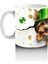 Şapkalı St. Patrick’s Temalı Yorkshire Terrier - Baskılı Kahve Kupası 2