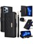IPhone 13 Için Flip Case Pro Max Kayış Kart Yuvaları Cüzdan Darbeye (Yurt Dışından) 1